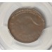 AUSTRALIA 1949 . HALF 1/2  PENNY . ERROR . FULL REVESE BROCKAGE
